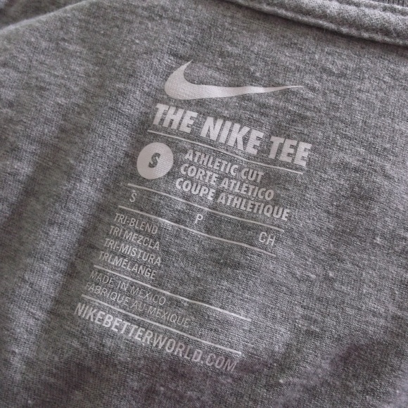 Nike Gray and Yellow Super Bowl 50 Women's Tee - Picture 5 of 5